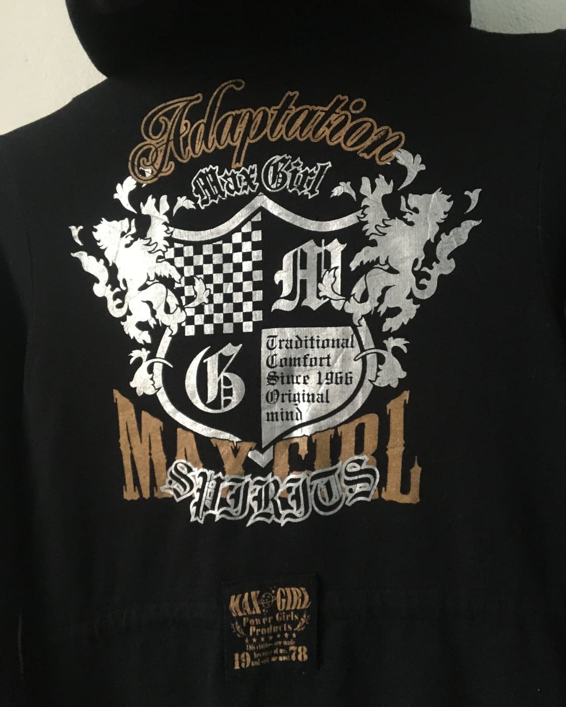 Back printing hood zip up 상품이미지4