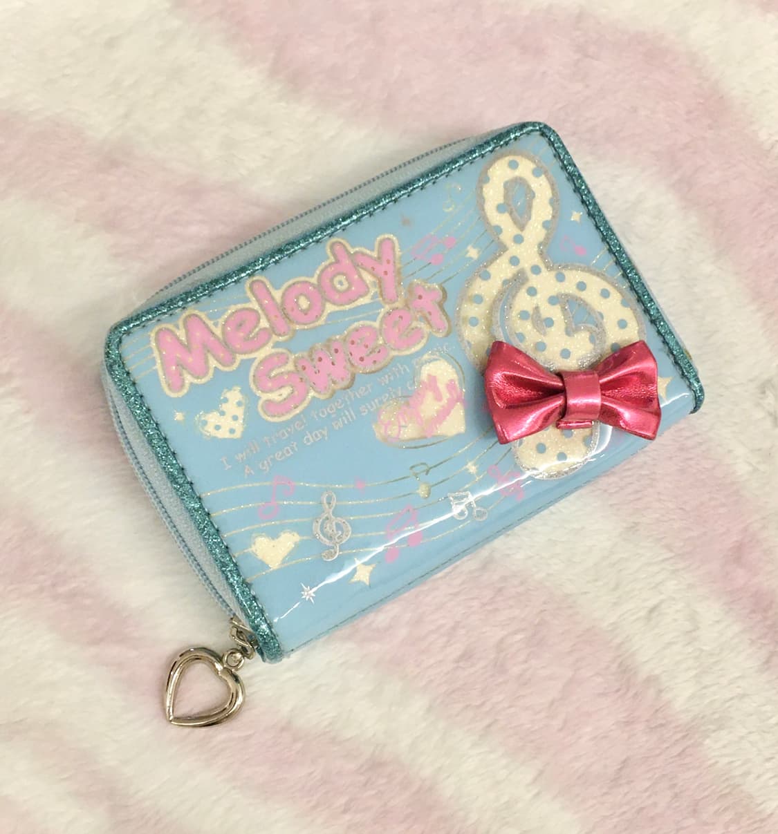 헤이세이 소다맛 음표 도트 지갑 갸루 조지후쿠 상품이미지2