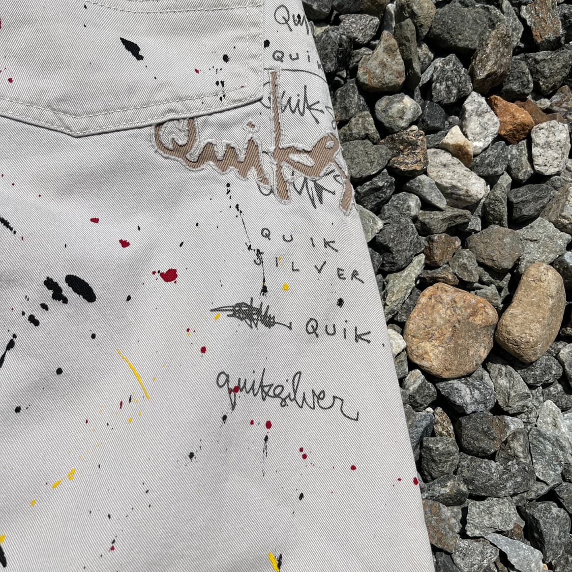 [Quiksilver] 페인팅 자수 버뮤다팬츠 (실측확인) 상품이미지7