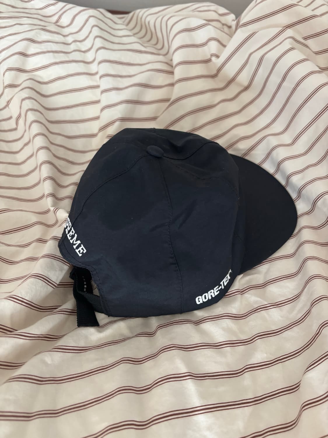 슈프림 S로고 고어텍스 볼캡 네이비 상품이미지2