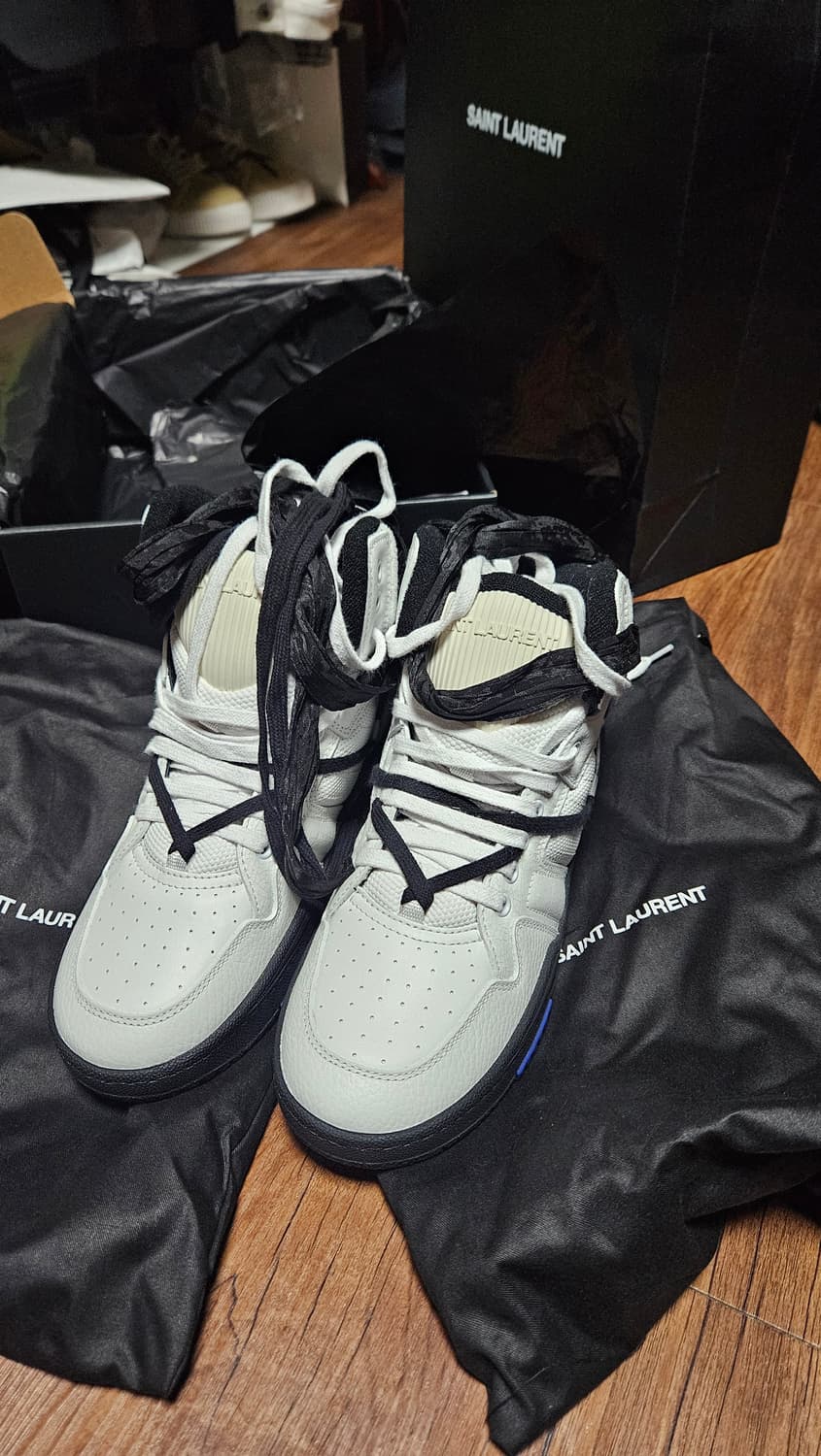 생로랑 바스켓 스니커즈 하이탑 정품 신품 상품이미지1