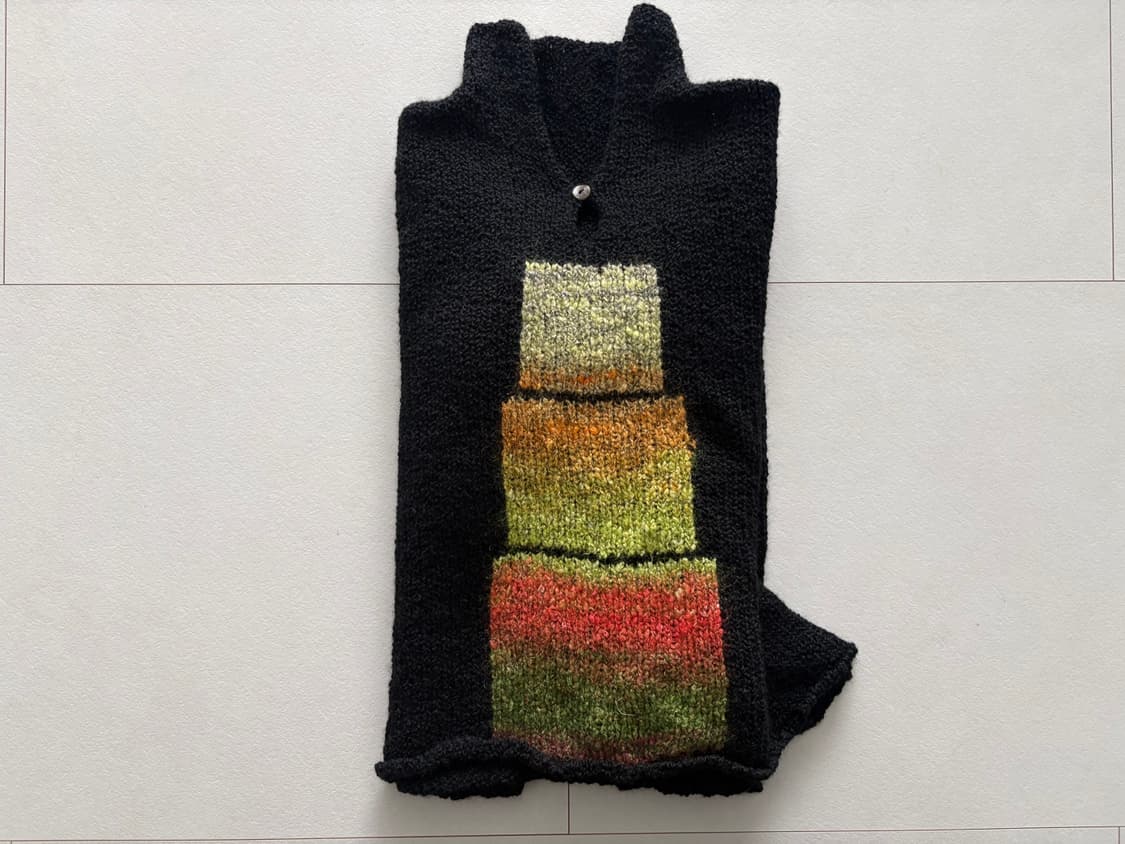 color block boucle knit 상품이미지3