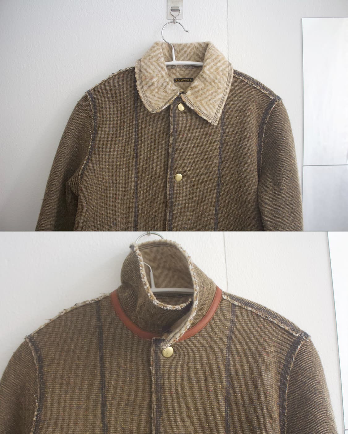 kapital cut out wool coat  상품이미지4