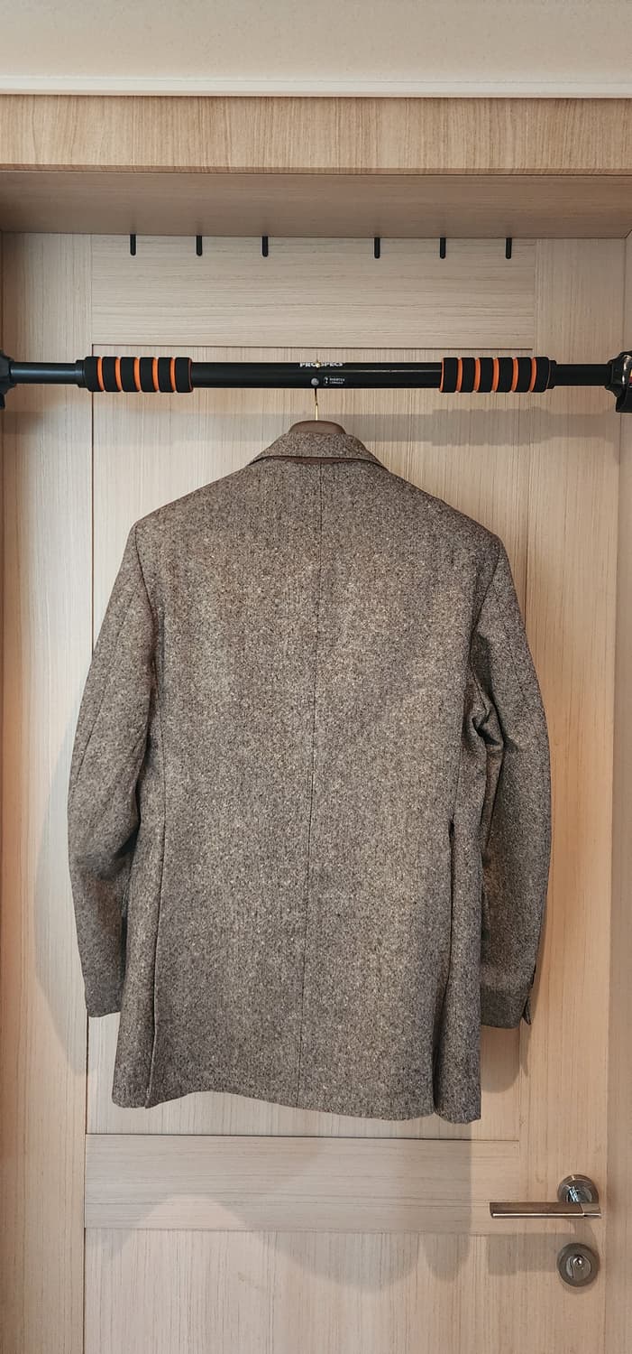 브라운/그레이 모직 자켓 L(하자) 상품이미지2