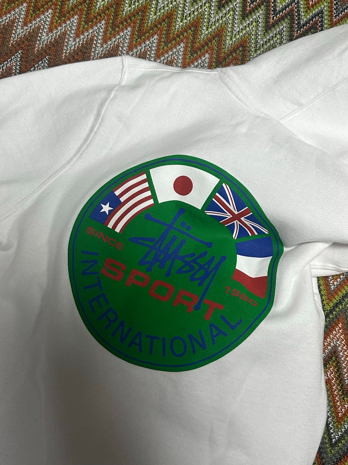 스투시 스포츠 인터네셔널 후드티 상품이미지2