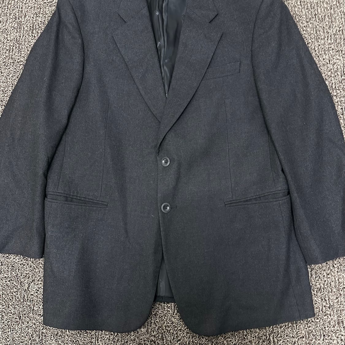 DAKS 닥스 울 블레이져 정장 자켓 차콜 105(XL) 상품이미지3