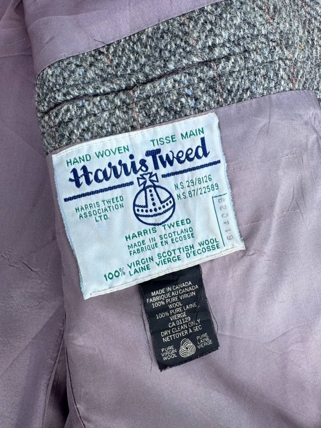 Harris Tweed wool blazer 상품이미지4