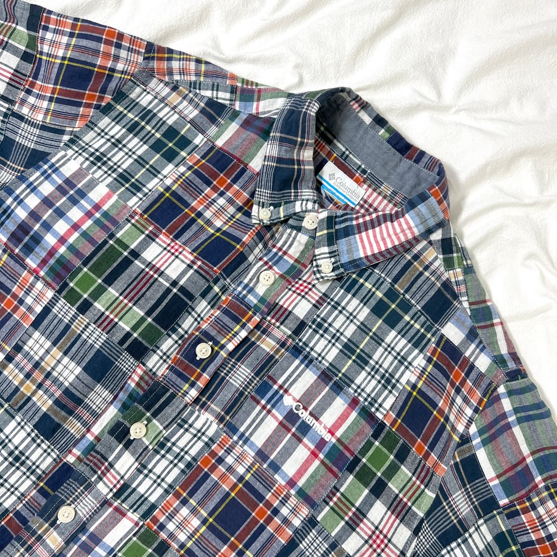 check-patch shirt 상품이미지3