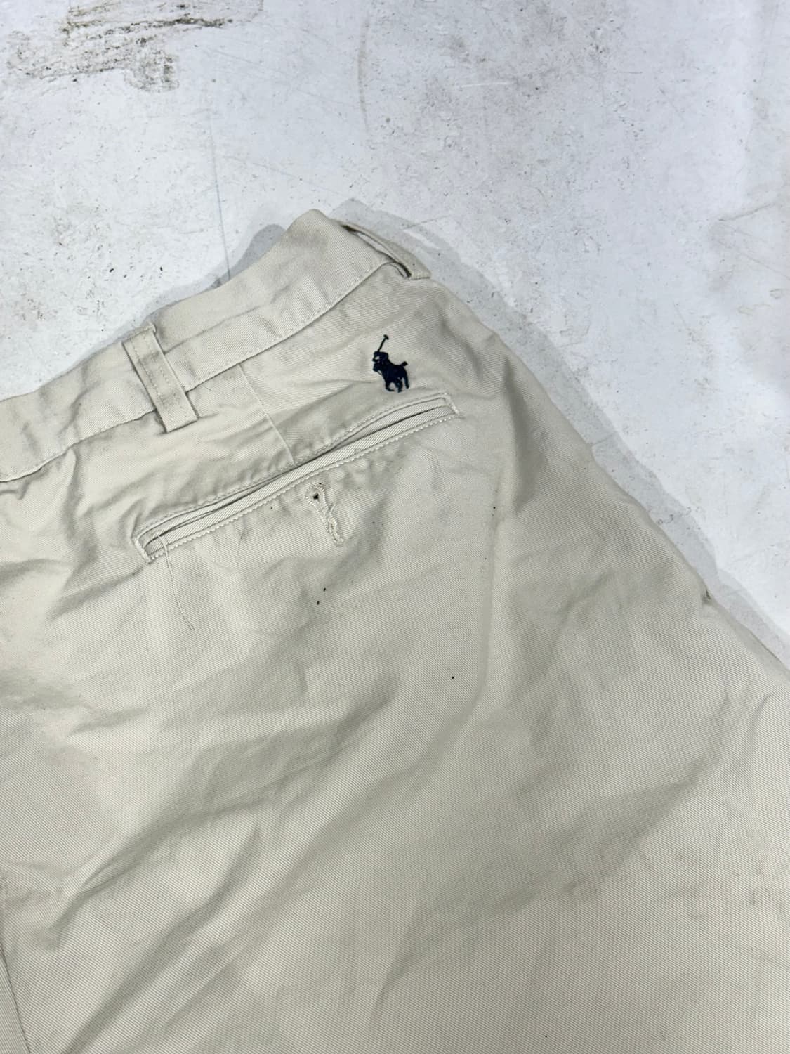 폴로 랄프 로렌 베이지 와이드 치노 팬츠 면바지 35 상품이미지6
