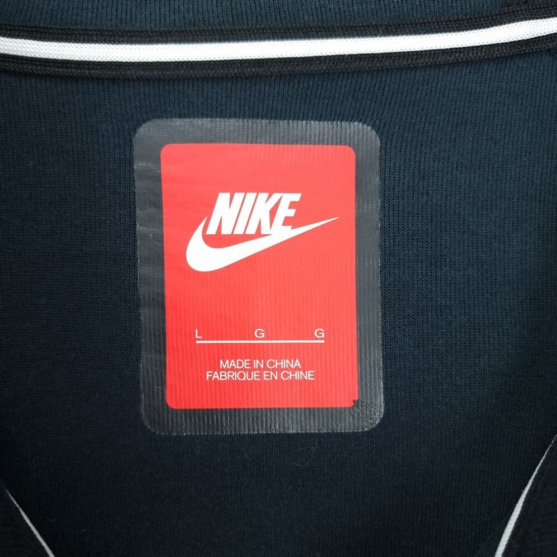 [나이키] 로고 프린팅 테그팩 후드 집업 네이비 M19463 상품이미지8