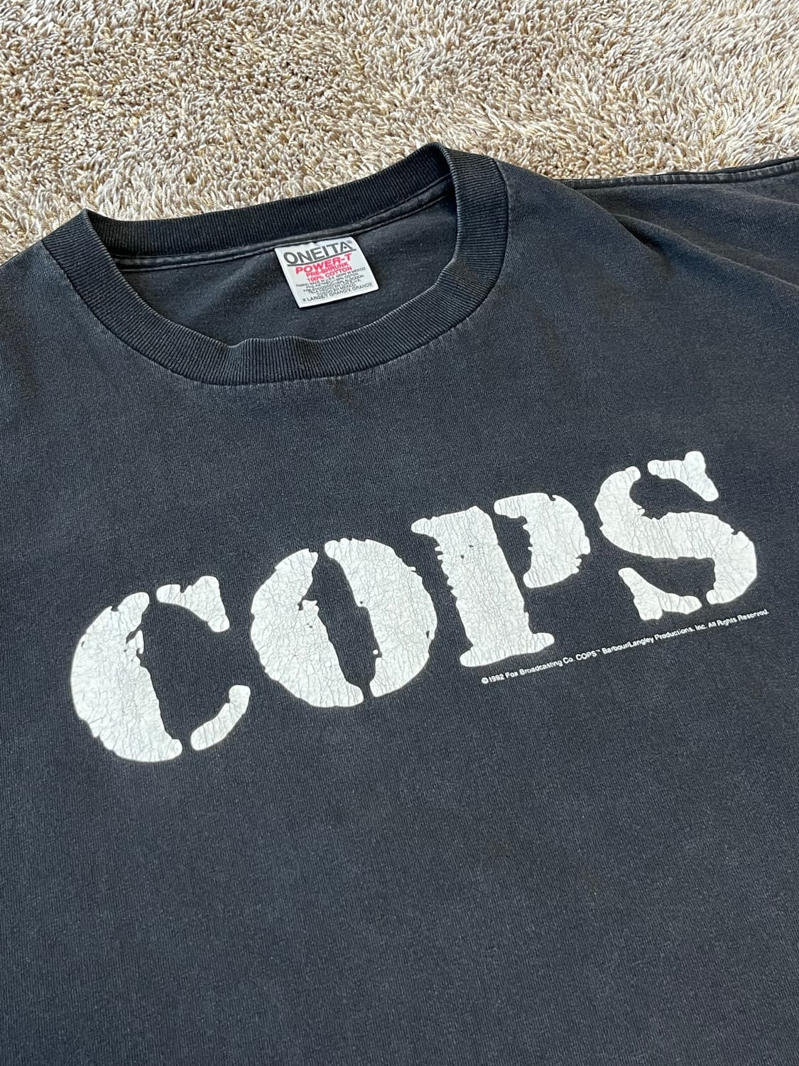 90s cops tee 빈티지 티셔츠 상품이미지1