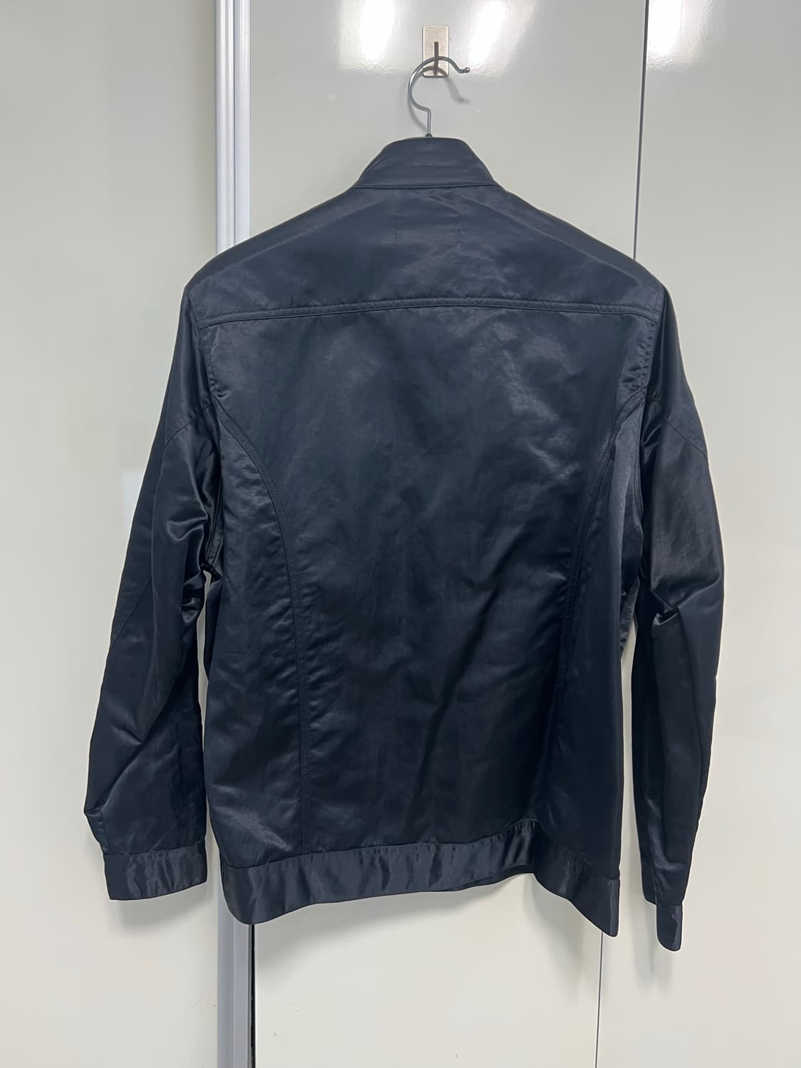 Intodusk 인투더스크 새틴 나일론 라이더자켓 상품이미지2