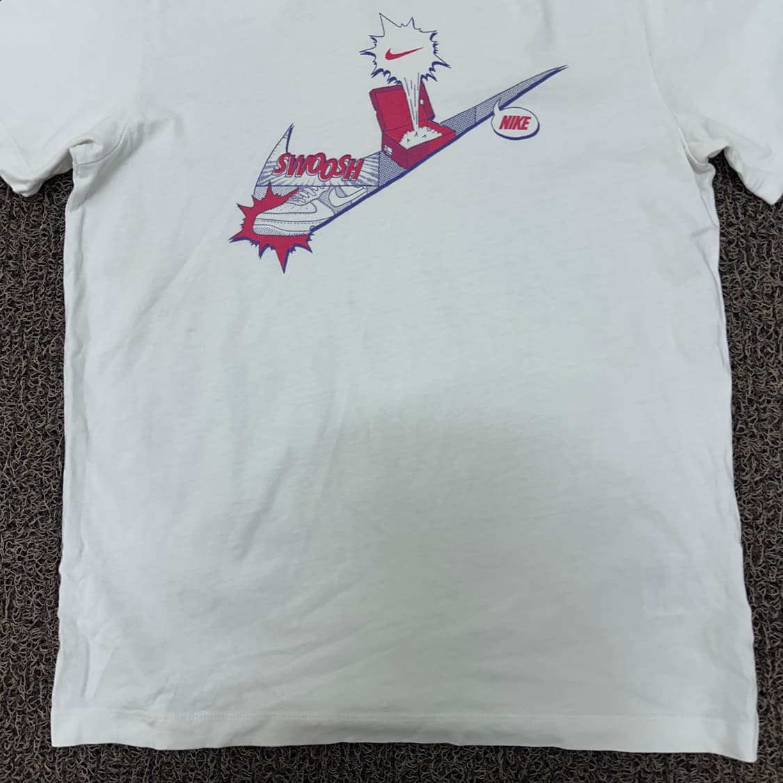 NIKE 나이키 여성 반팔티셔츠 화이트 M 상품이미지4