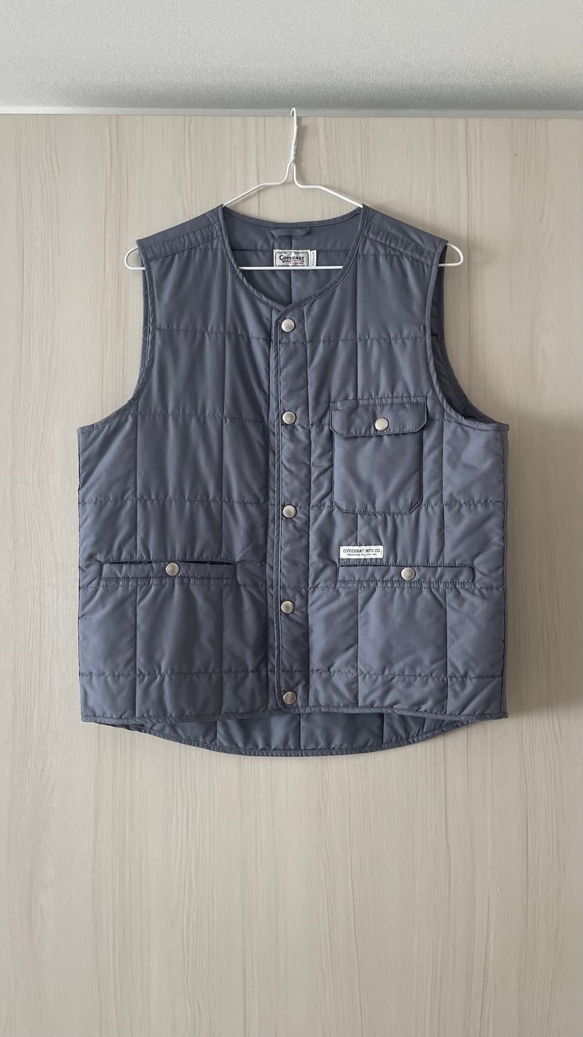 커버낫 16AW 퀼팅 베스트 상품이미지1