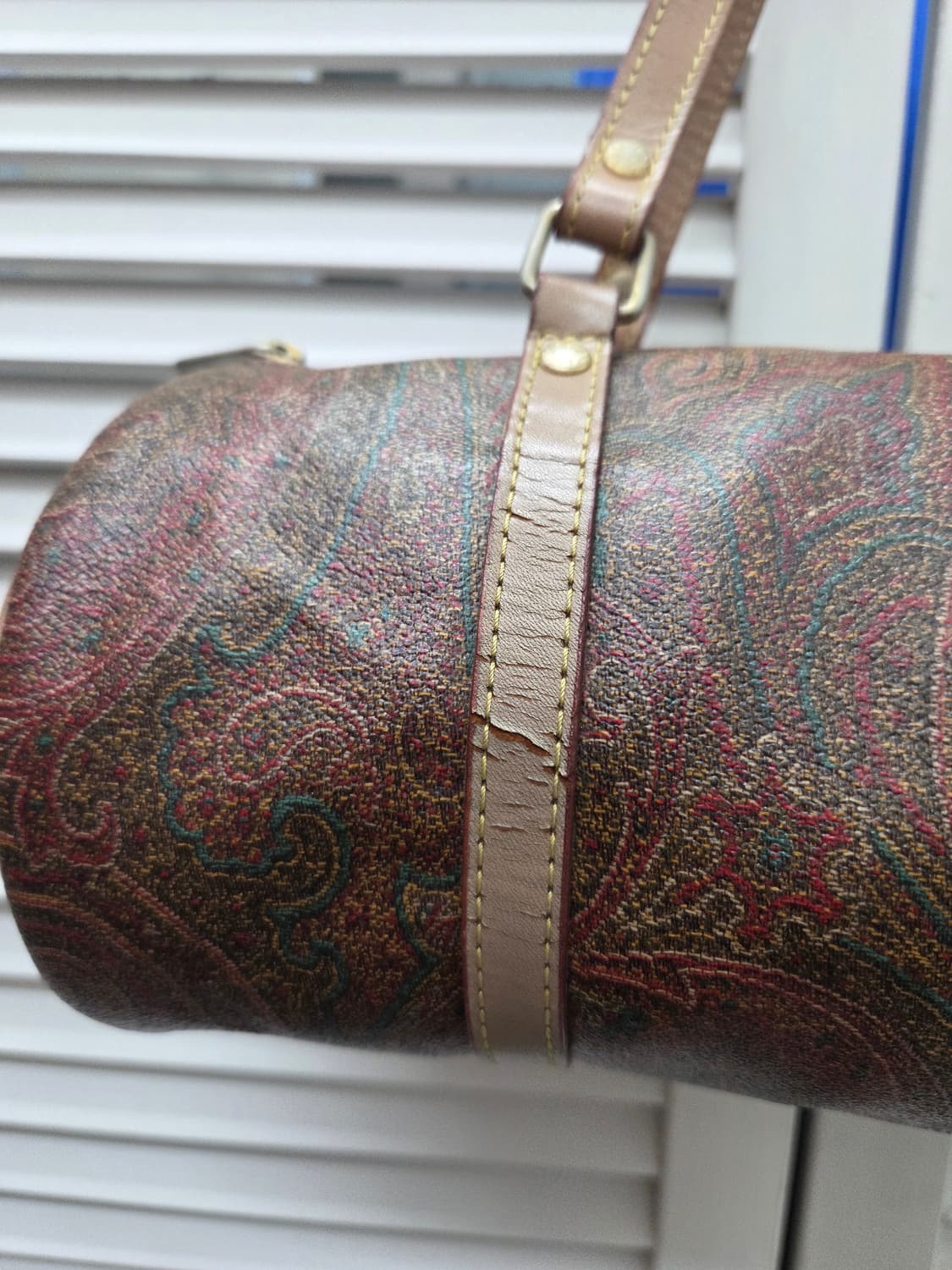 에트로 페이즐리 원통백 보스턴백 상품이미지7