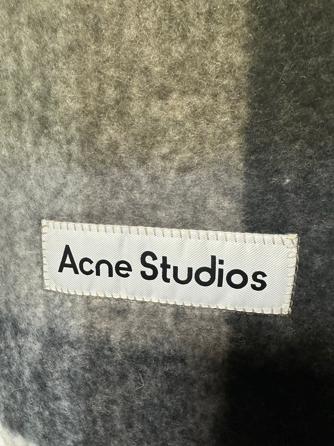 아크네 스튜디오  알파카모헤어울머플러남여공용그레이정품 상품이미지4