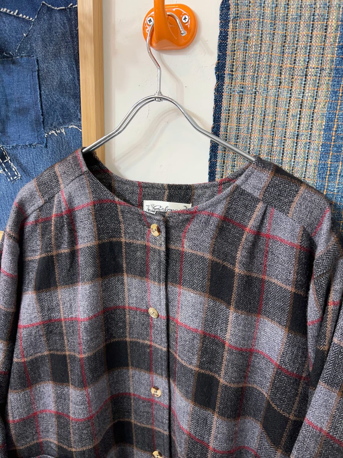 👧🏻SALONGE  Collarless Jacket 상품이미지3