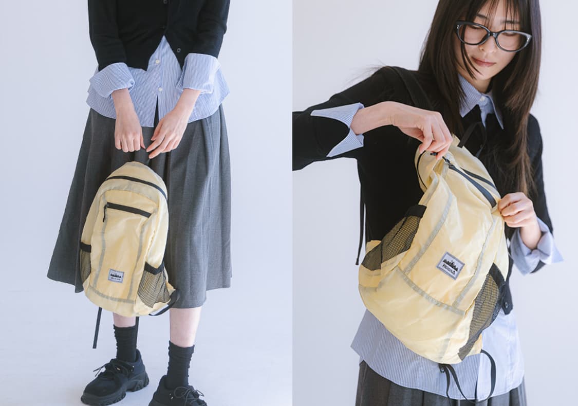 하이산 초경량 백팩 레몬 새상품 상품이미지2