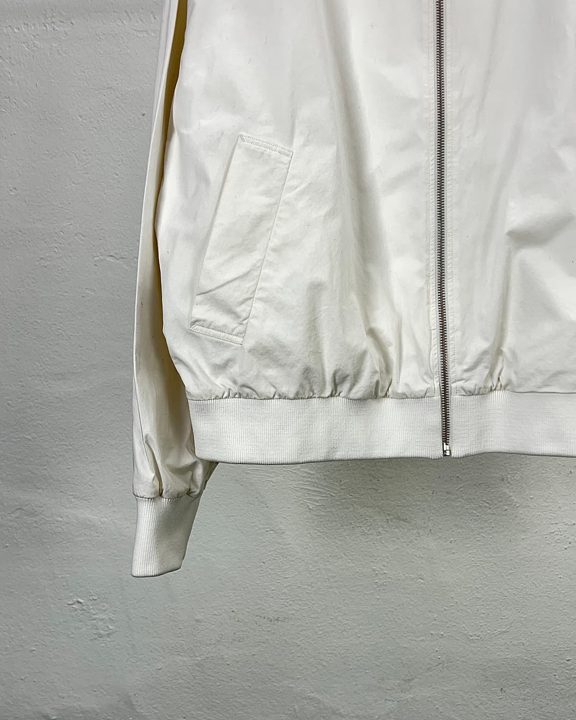 프레드페리 x 마가렛 호웰 화이트 코튼 테니스 봄버 자켓 상품이미지4