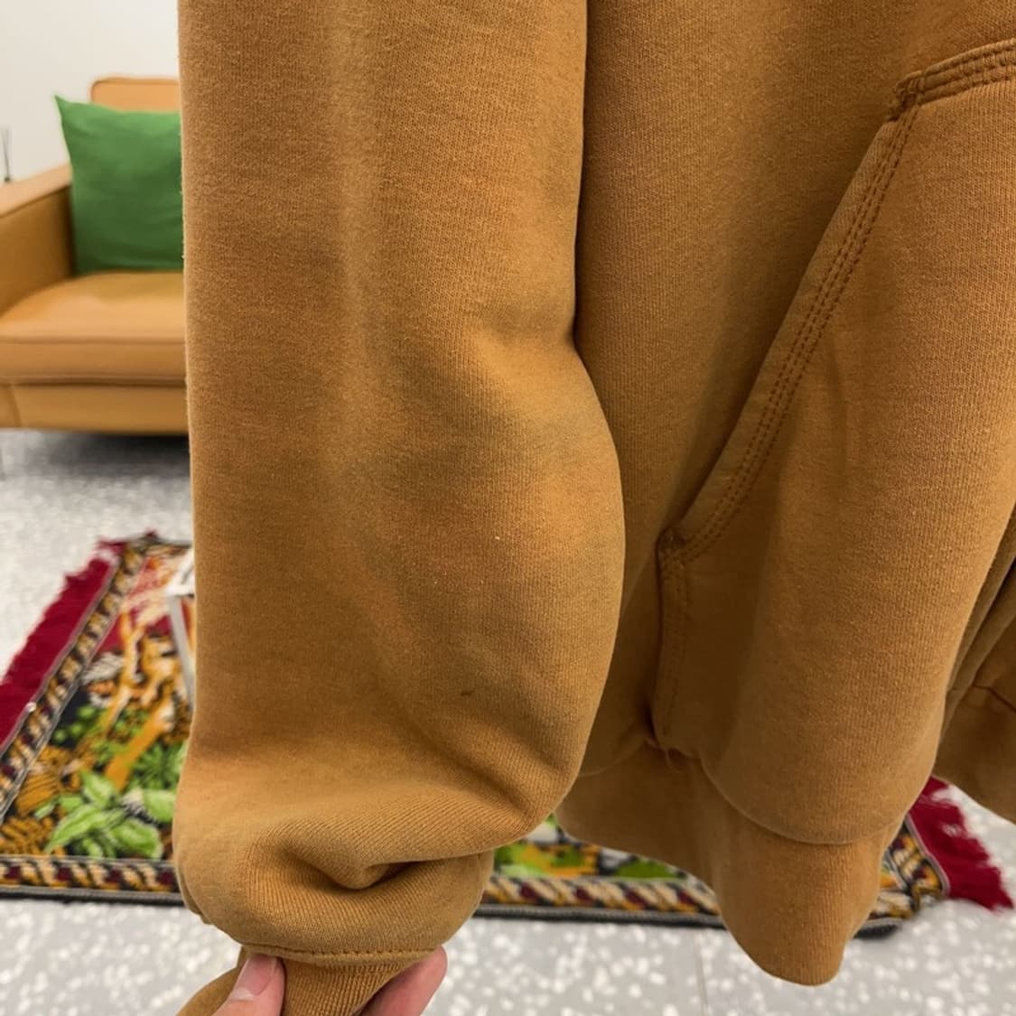 칼하트 레인 디펜더 써멀 빈티지 오버핏 후드집업 110 C05579 상품이미지7