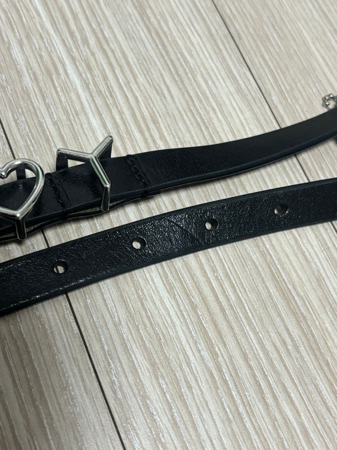 와이프로젝트 하트 레더 벨트 (뉴진스 하니 착용) 상품이미지6