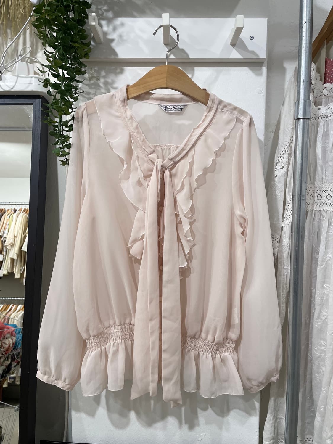 ruffle lace blouse 상품이미지7