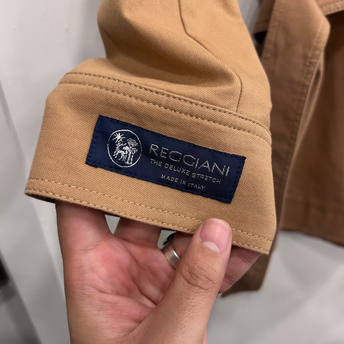 it MICHAA 체스트포켓 벨티드 코튼 헌팅자켓 상품이미지6