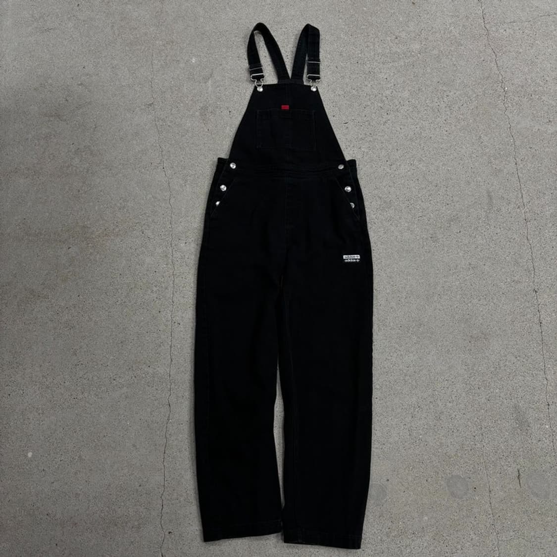 아디다스 블랙 데님 오버롤v0439 상품이미지1