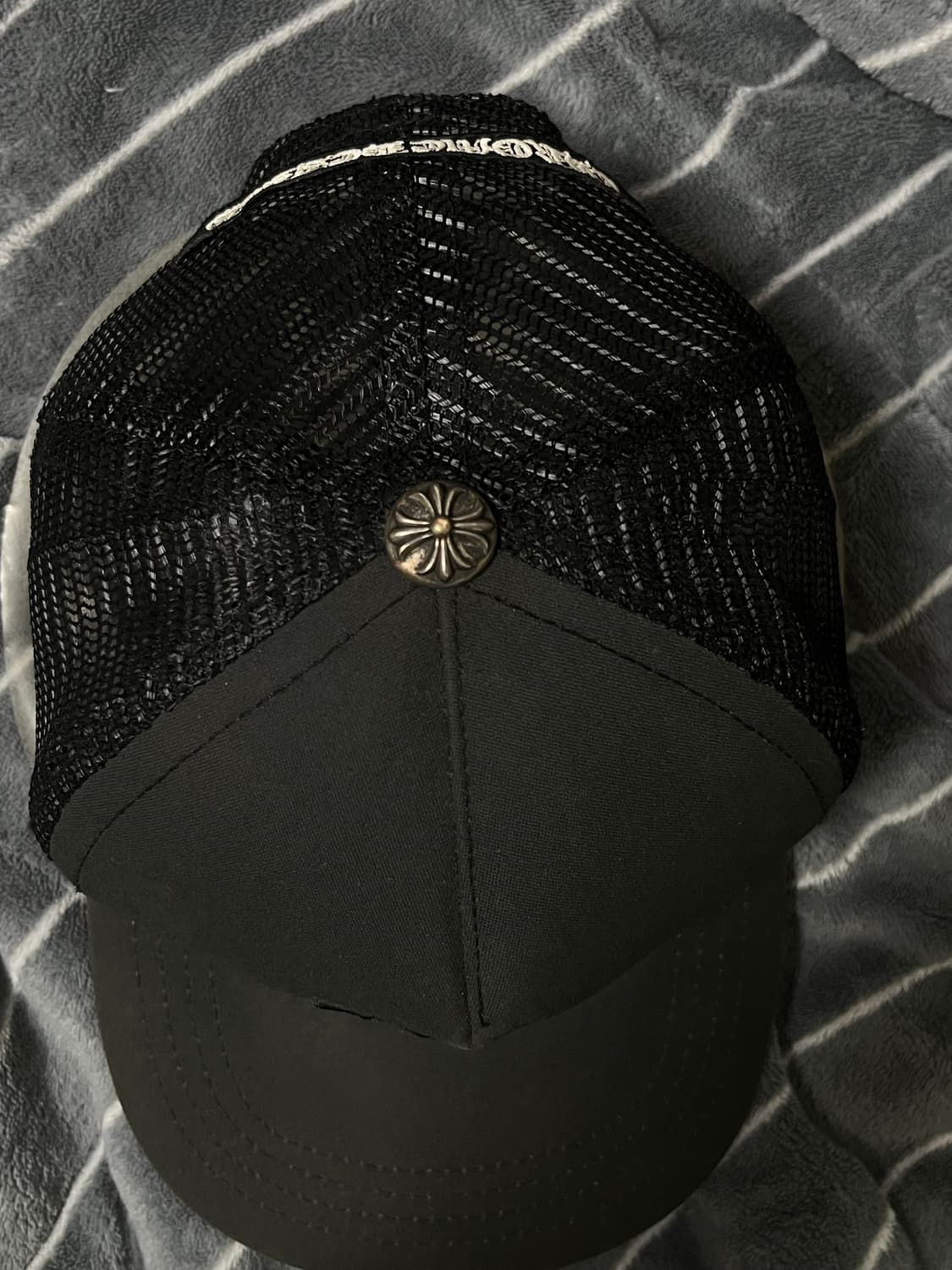 [레어] 크롬하츠 한정판 로고 매쉬 트러커 캡 모자 상품이미지2