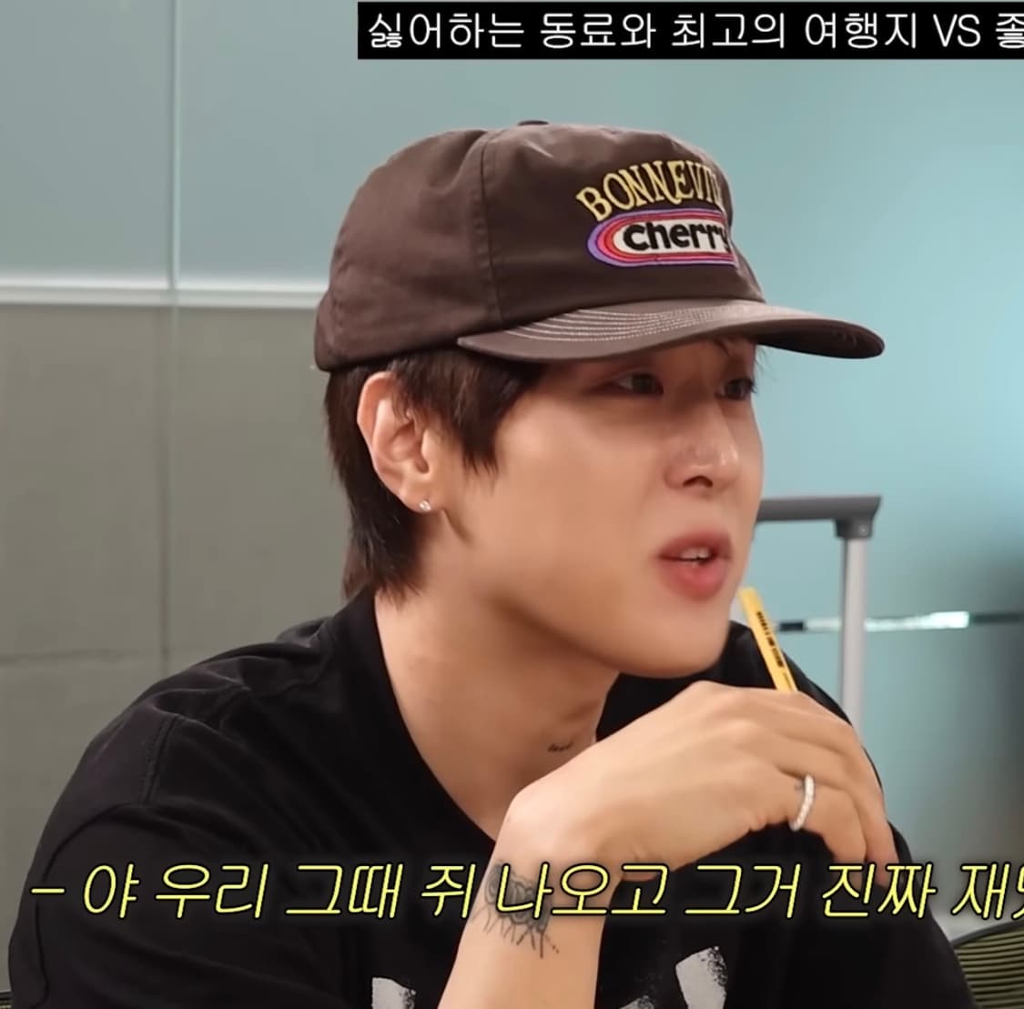 체리la 본네빌 캡 브라운 OS 상품이미지1