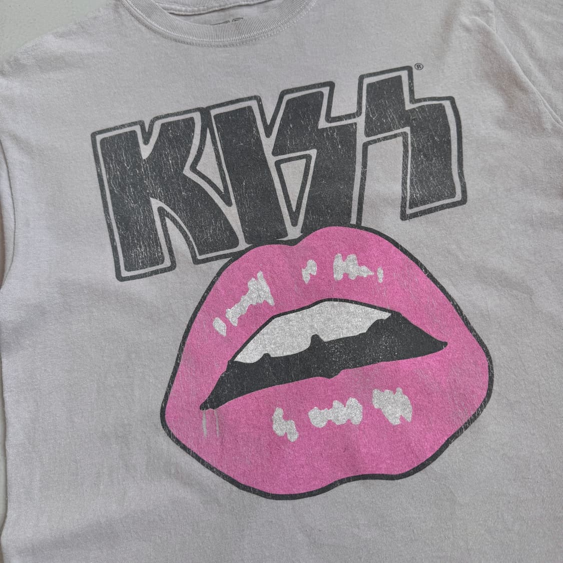 KISS 키스 빈티지 밴드티 락티 반팔 티셔츠 상품이미지3