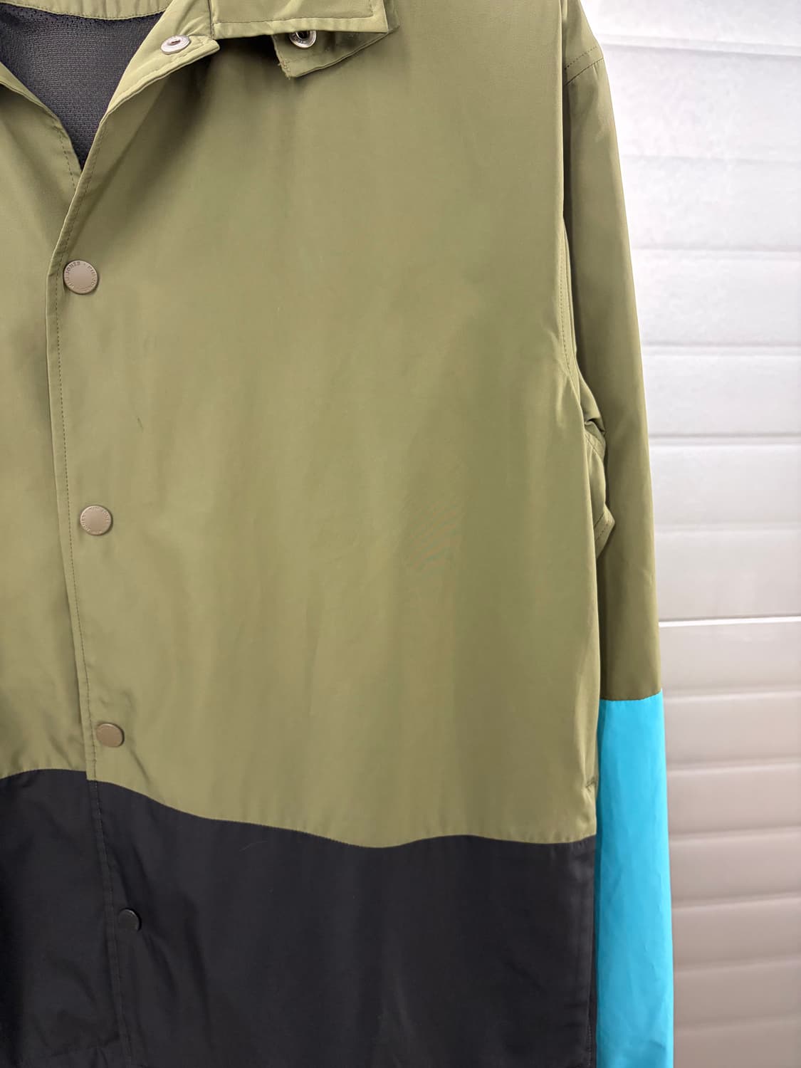 Kim Jones X GU 코치 자켓 L 카키/블랙/블루 상품이미지4