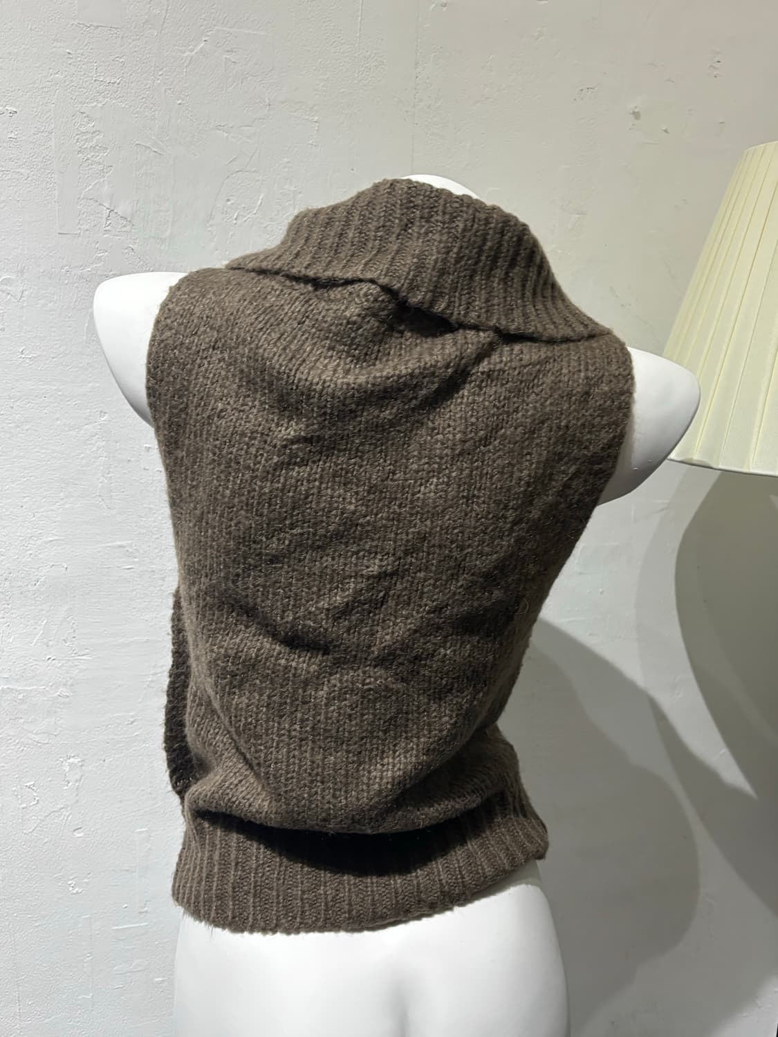 Draped Knit Vest 상품이미지4