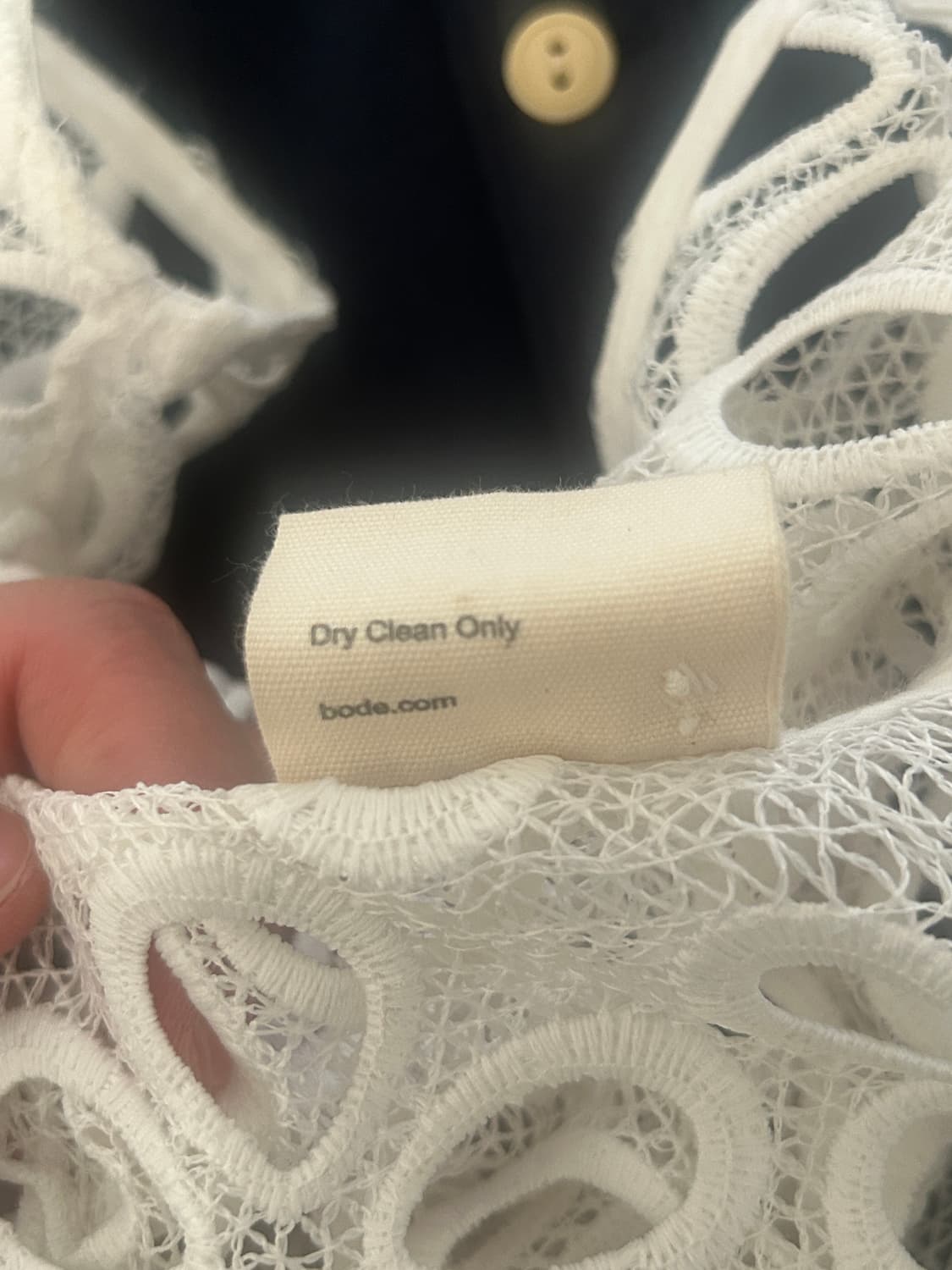 [XL] bode 보디 프림로즈 레이스 셔츠 상품이미지4