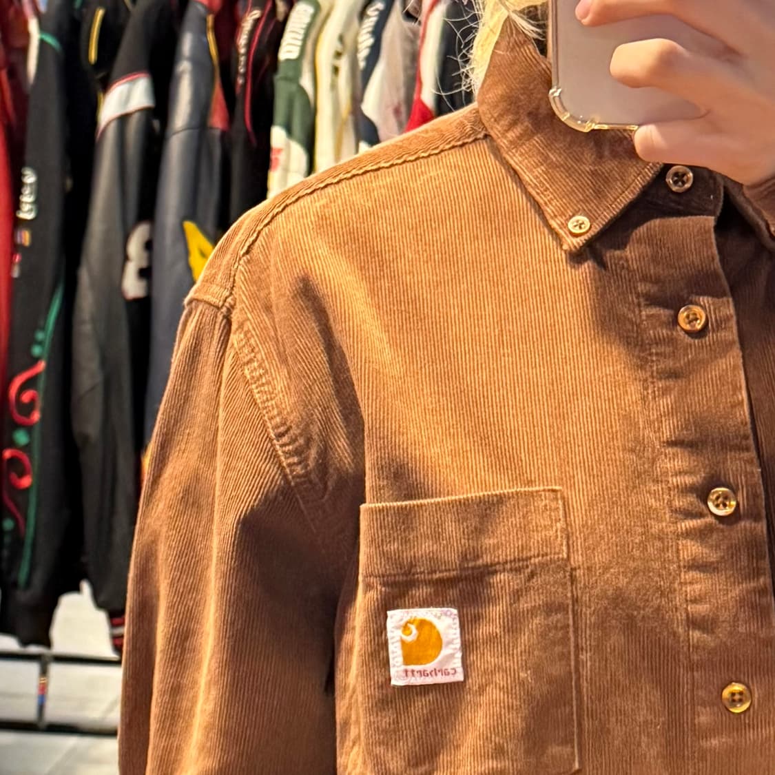 [NO.9] 칼하트 코듀로이 긴팔셔츠 상품이미지4
