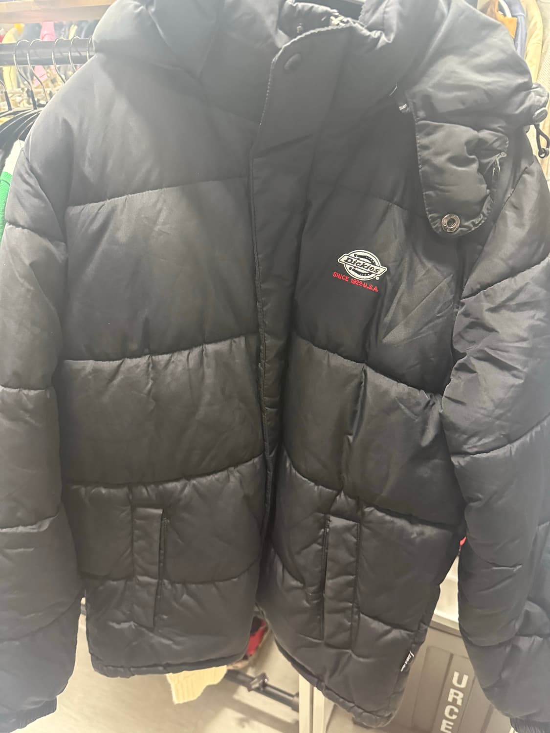 Dickies 빈티지 블랙 패딩 M 상품이미지1