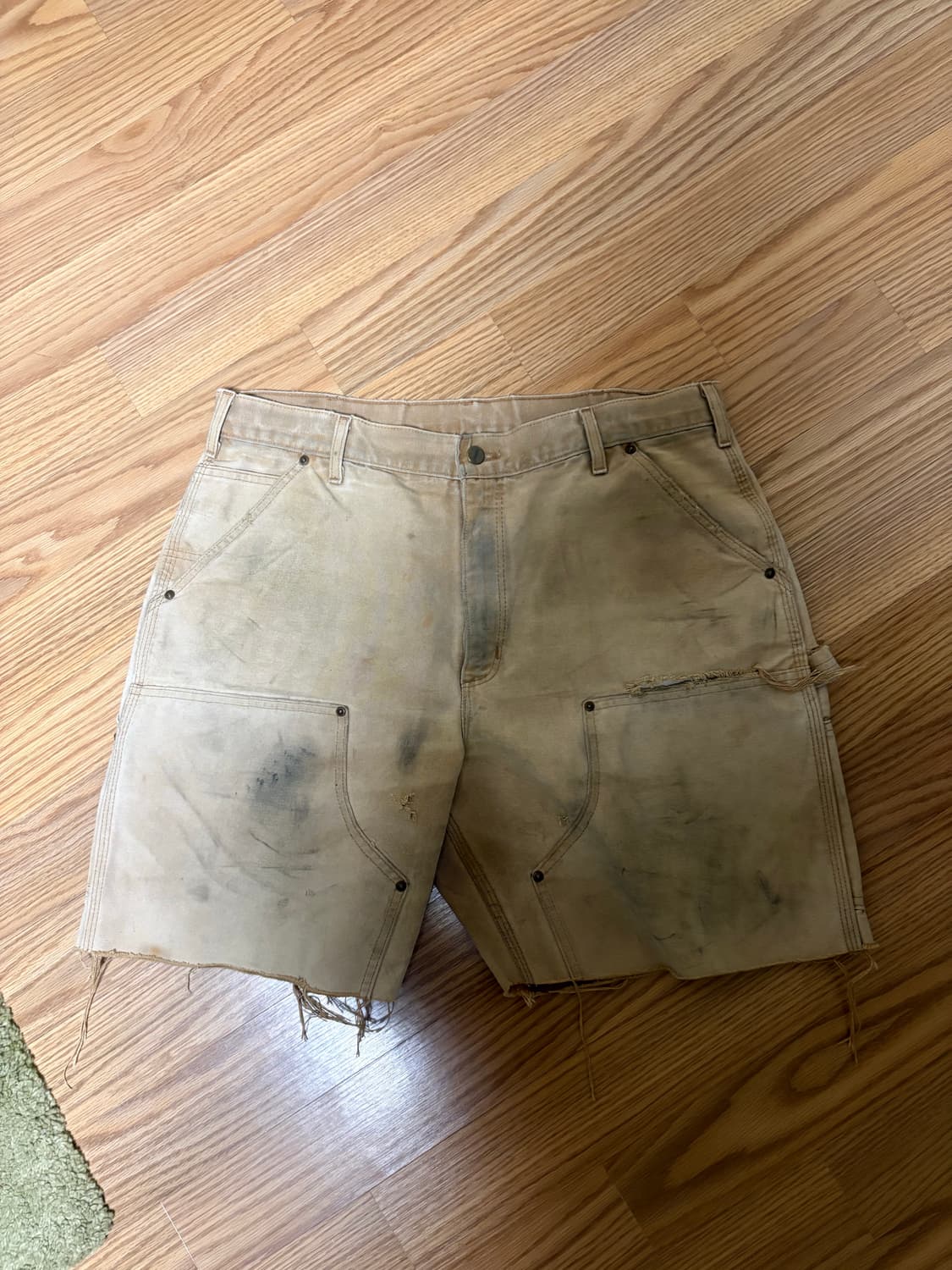 칼하트 더블니 컷오프 쇼츠 36 상품이미지1