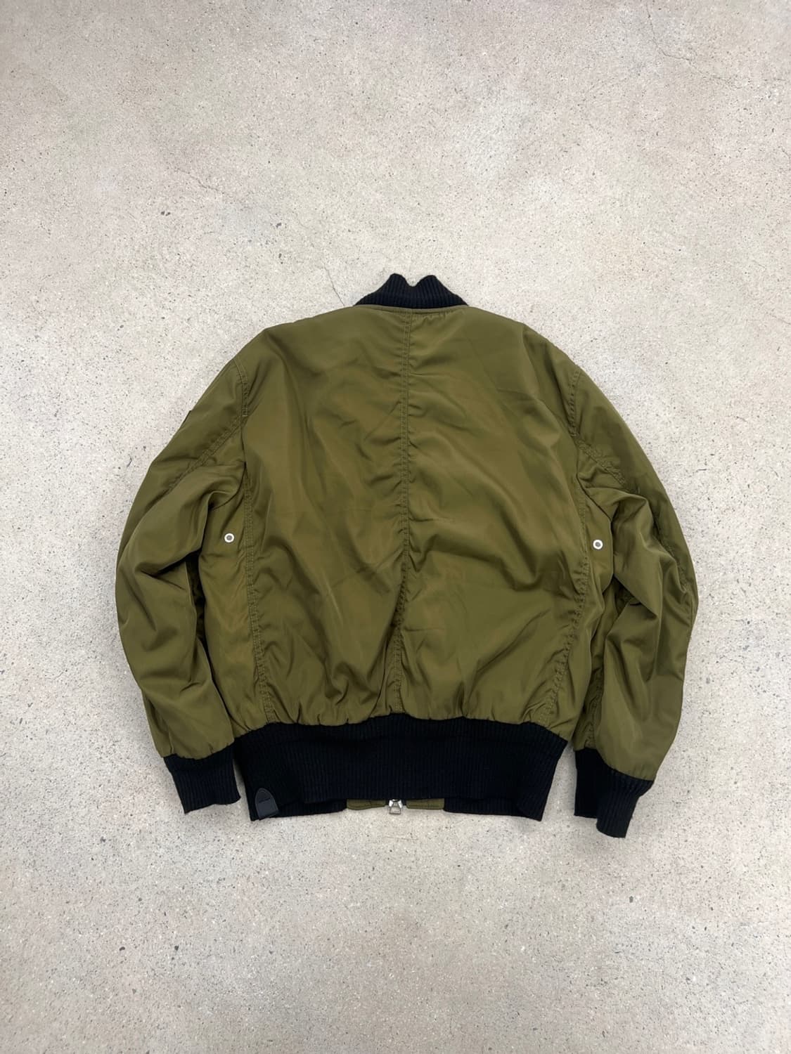 코치 올리브그린 나일론 봄버 자켓 상품이미지5