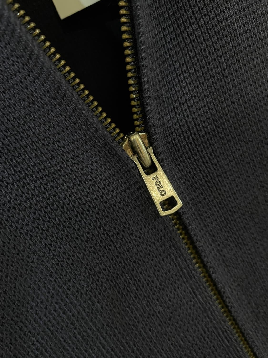 폴로 랄프로렌 네이비 니트 집업  상품이미지5