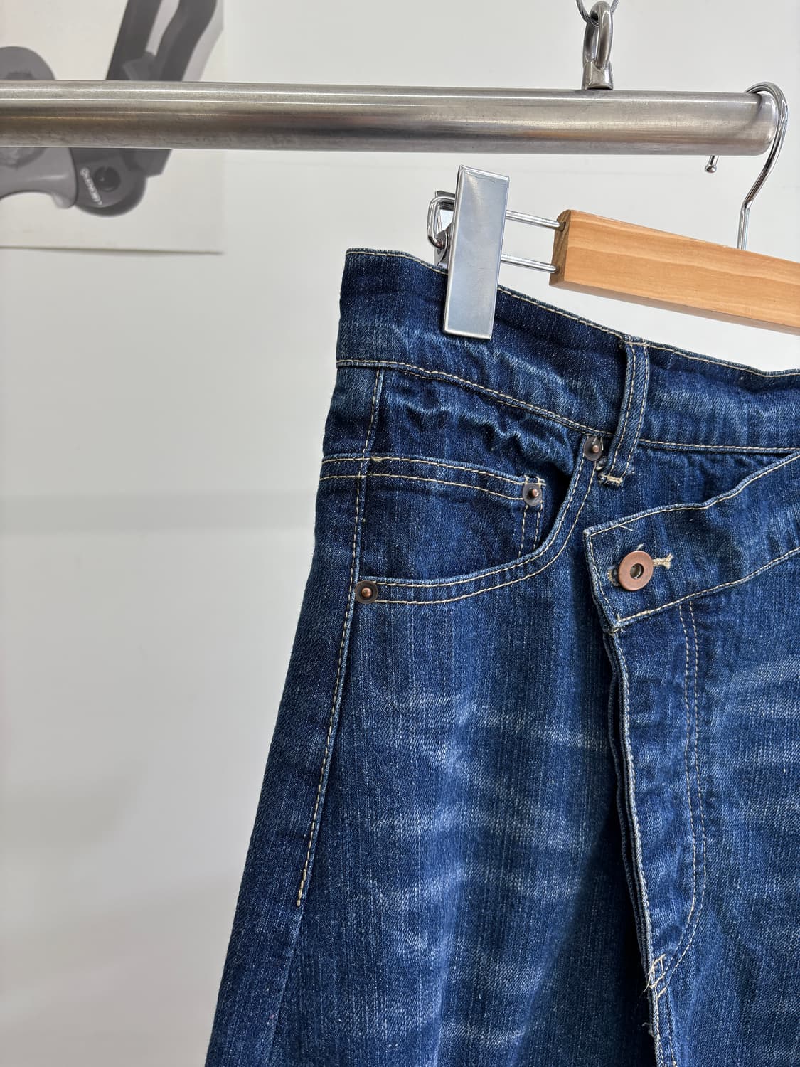 BOYHOLIO 데님 스커트 상품이미지3