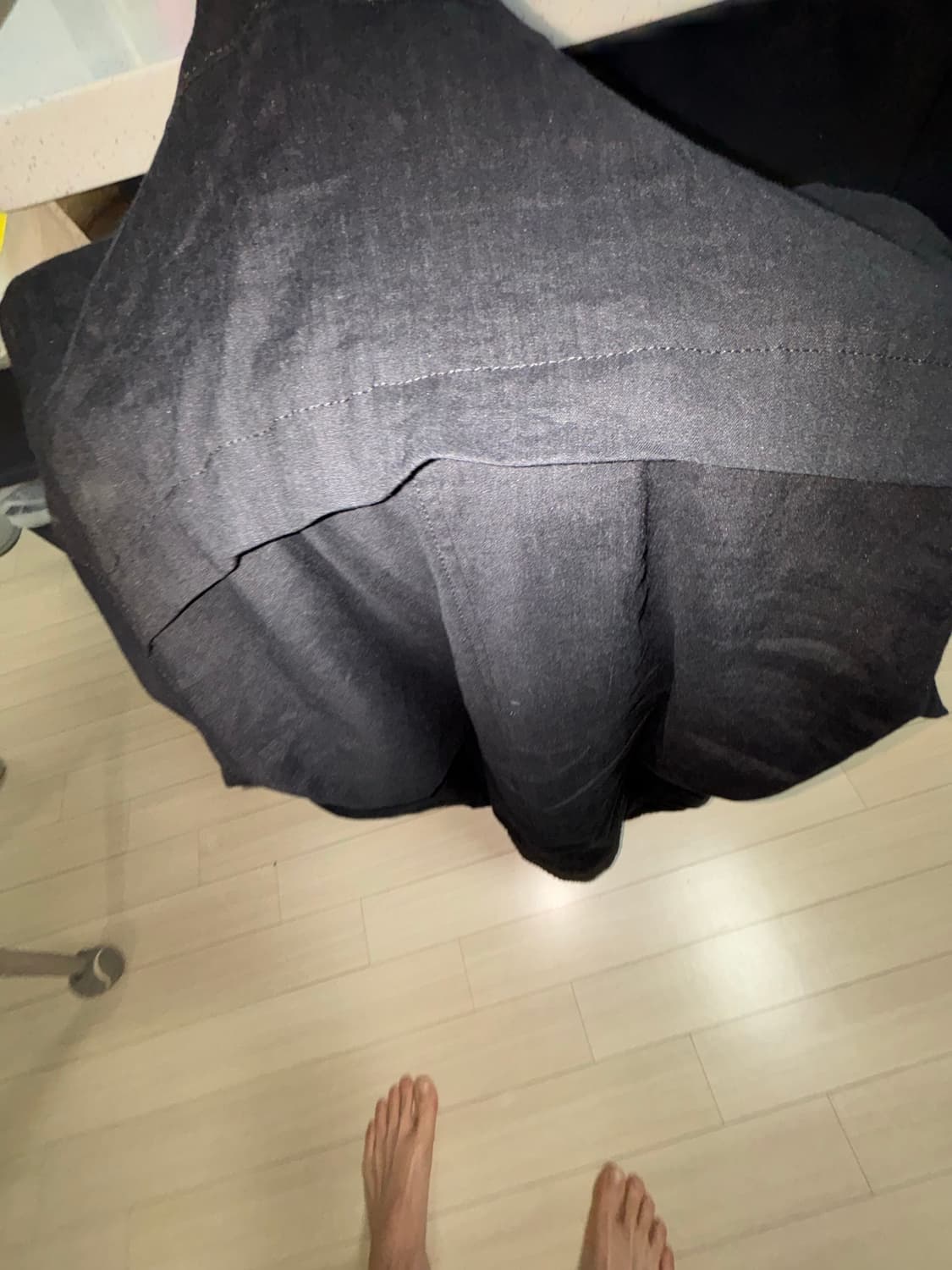 리넨 혼방 하이넥 후드 자켓 상품이미지7
