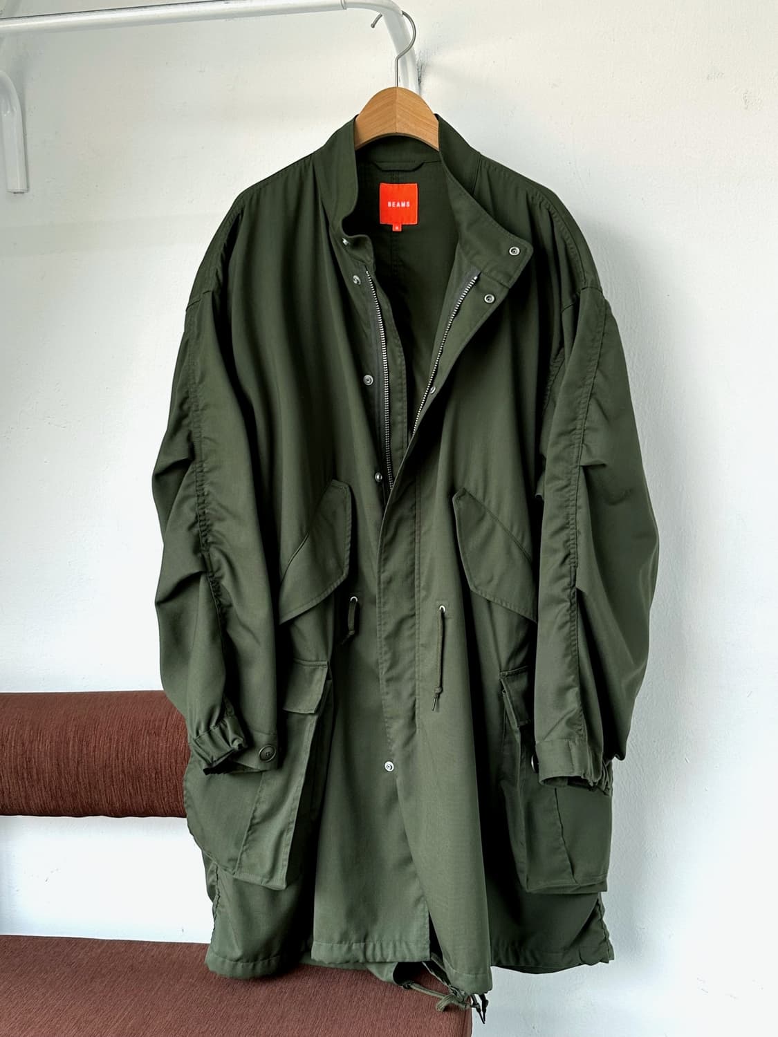Military multi pocket BIG mods coat 상품이미지1