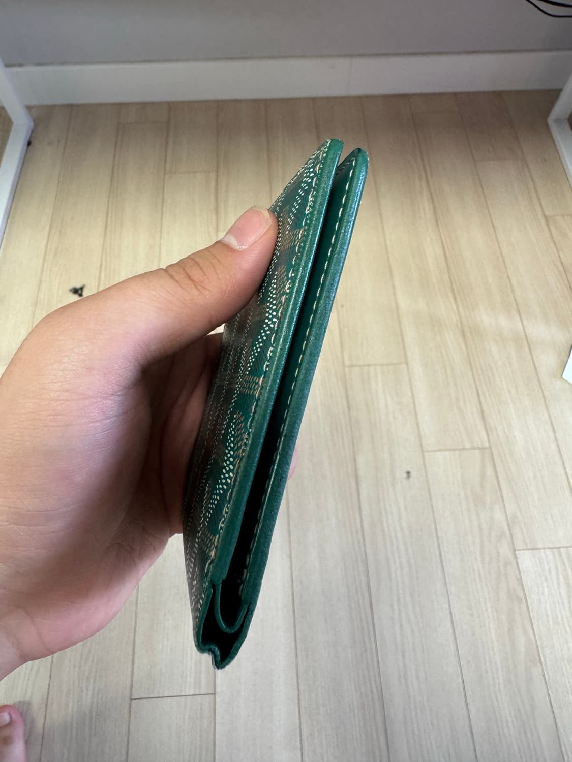 고야드 빅투와르 반지갑 그린 풀구성 상품이미지4