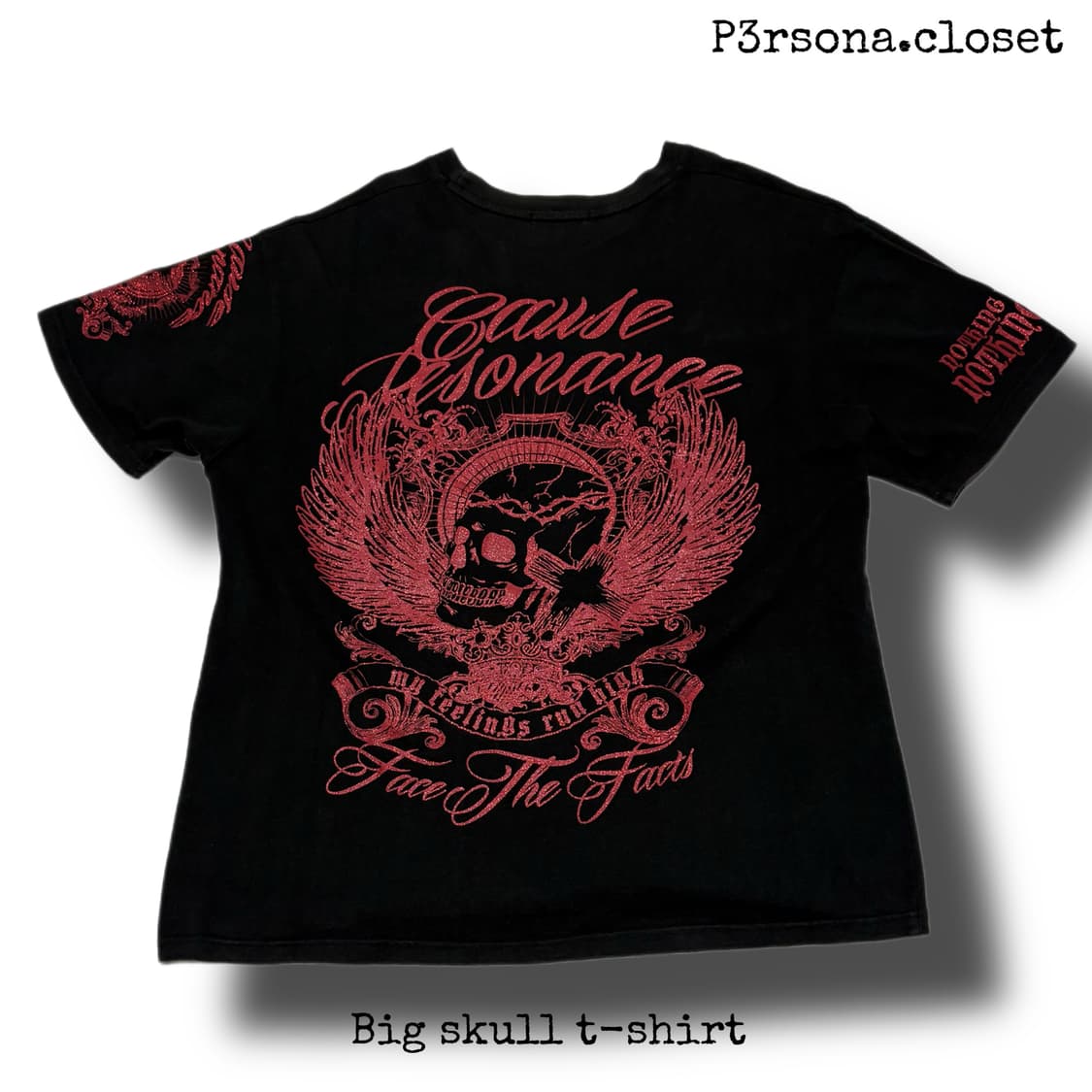 Big skull t-shirt  상품이미지1