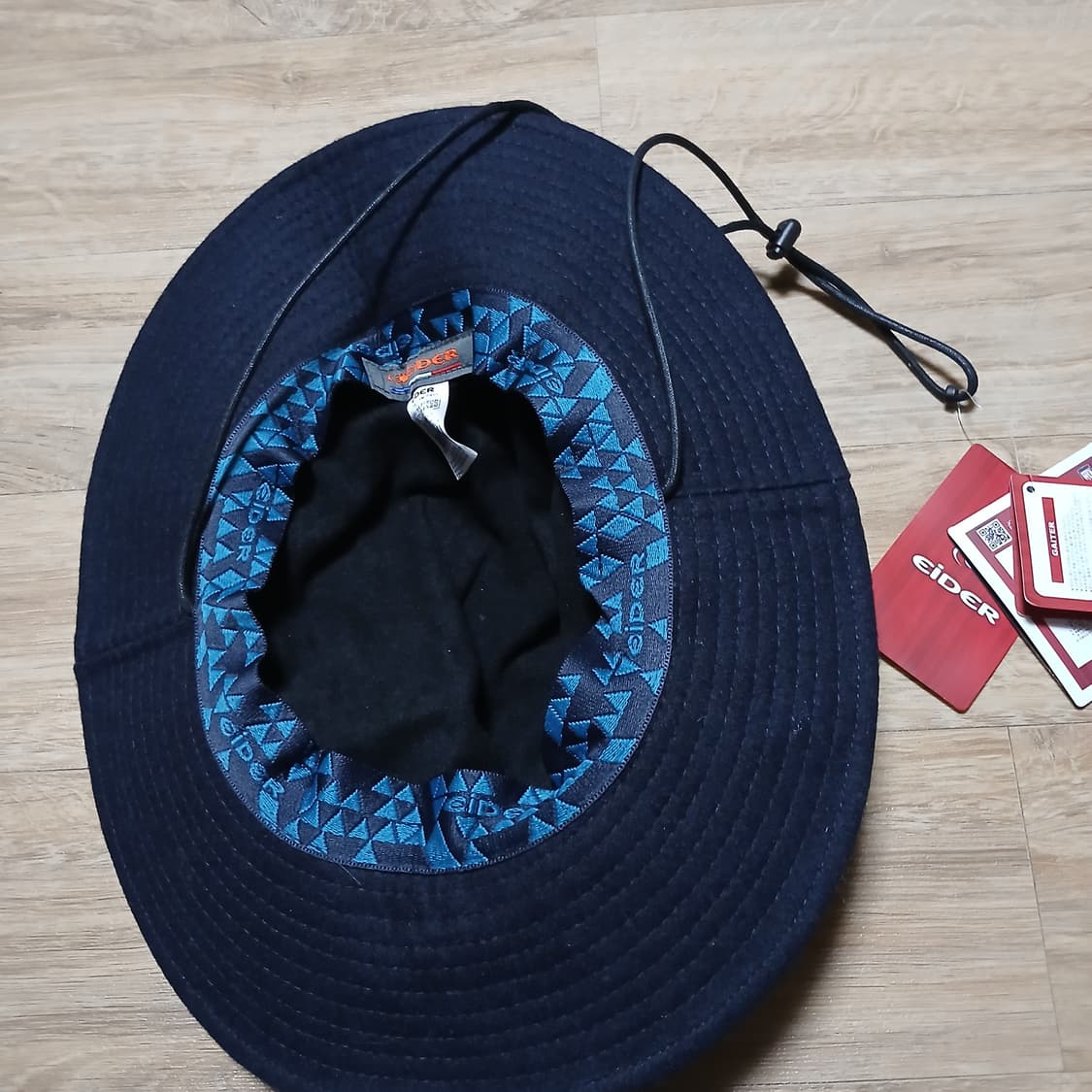 택붙은 미사용 elder 아이더 모직 아크릴 벙거지 사파리햇 모자 상품이미지9