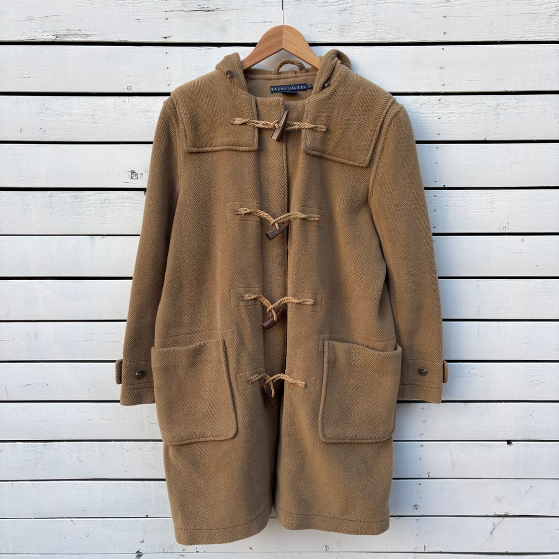 Polo 폴로 울 더플 코트 상품이미지1