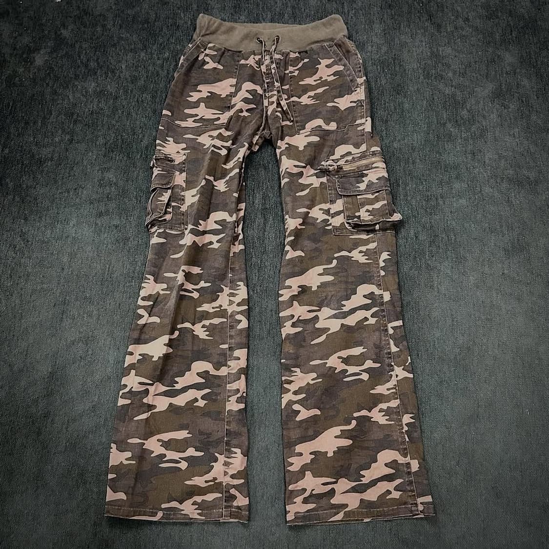 camo cargo string pants 상품이미지1