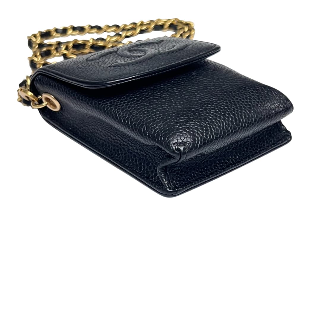 샤넬 캐비어 블랙 미니백 카드홀더 상품이미지3