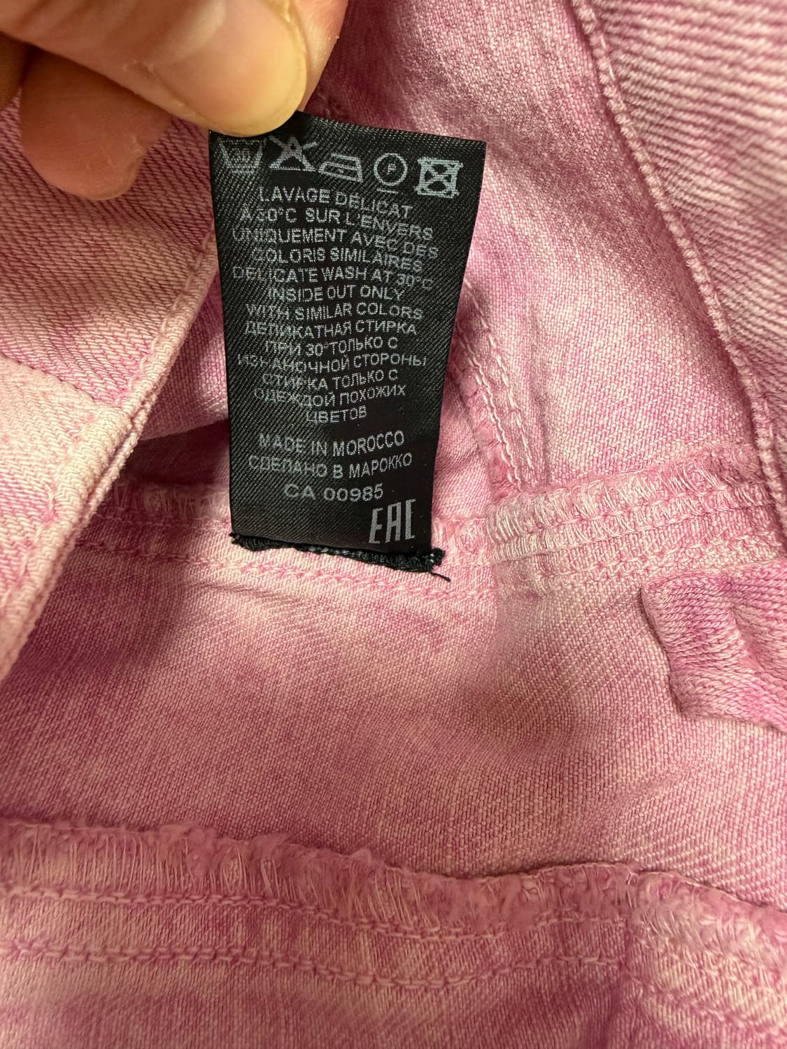 이자벨 마랑 에뚜왈(Isabel Marant Étoile) 워싱 데님 미 상품이미지6