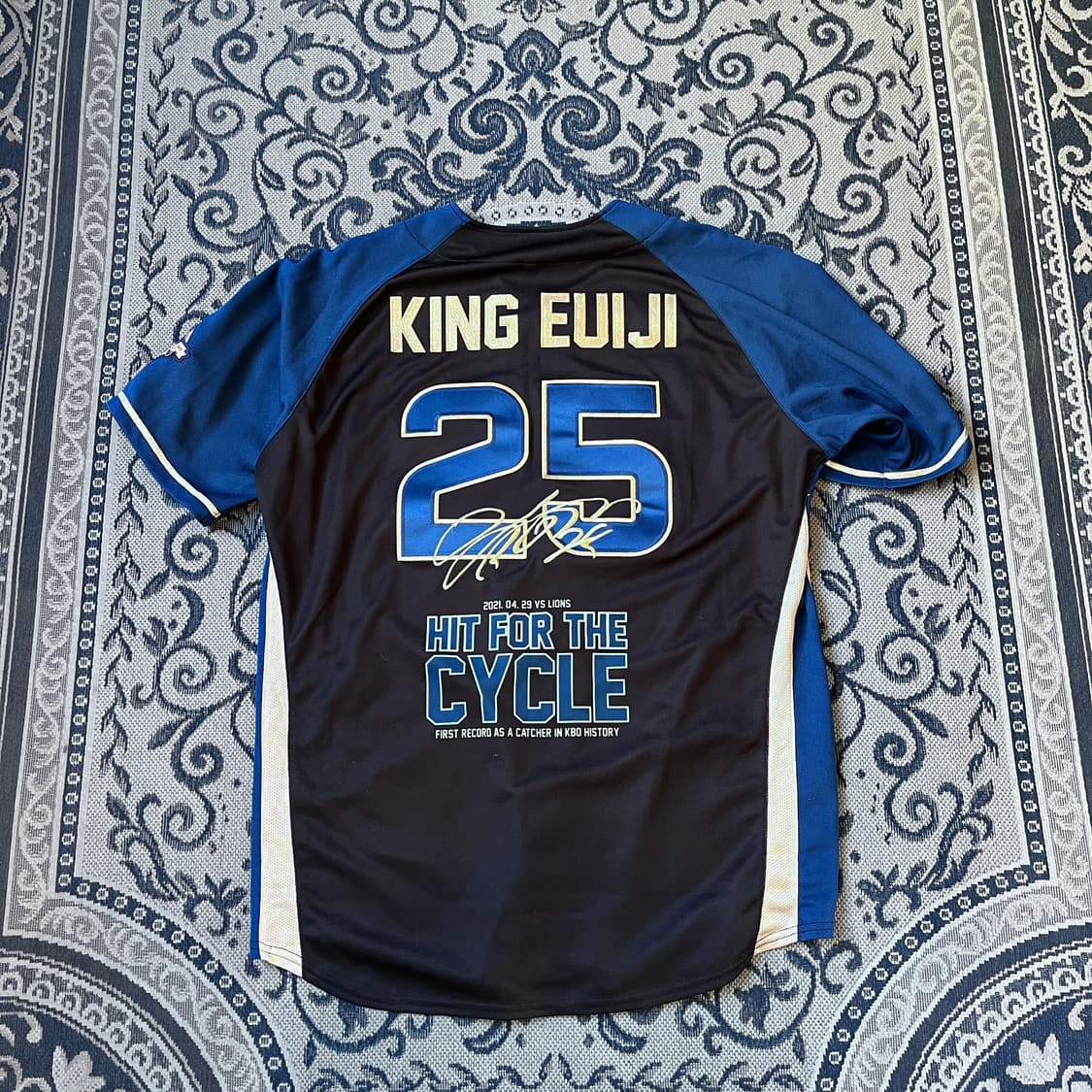 105 NC다이노스 양의지 사이클링히트 기념 유니폼/W2574 상품이미지3